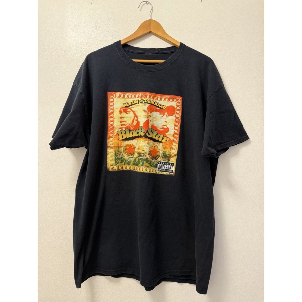 VINTAGE 1998's BLACK STAR MOS DEF & TALIB KWELI ALBUM PROMO SHIRT Cut Tag XL